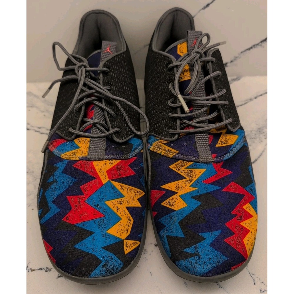 Air Jordan Eclipse Men's Shoe Size 10Black/Multicolor‎ 724010 035 Nike Low Top